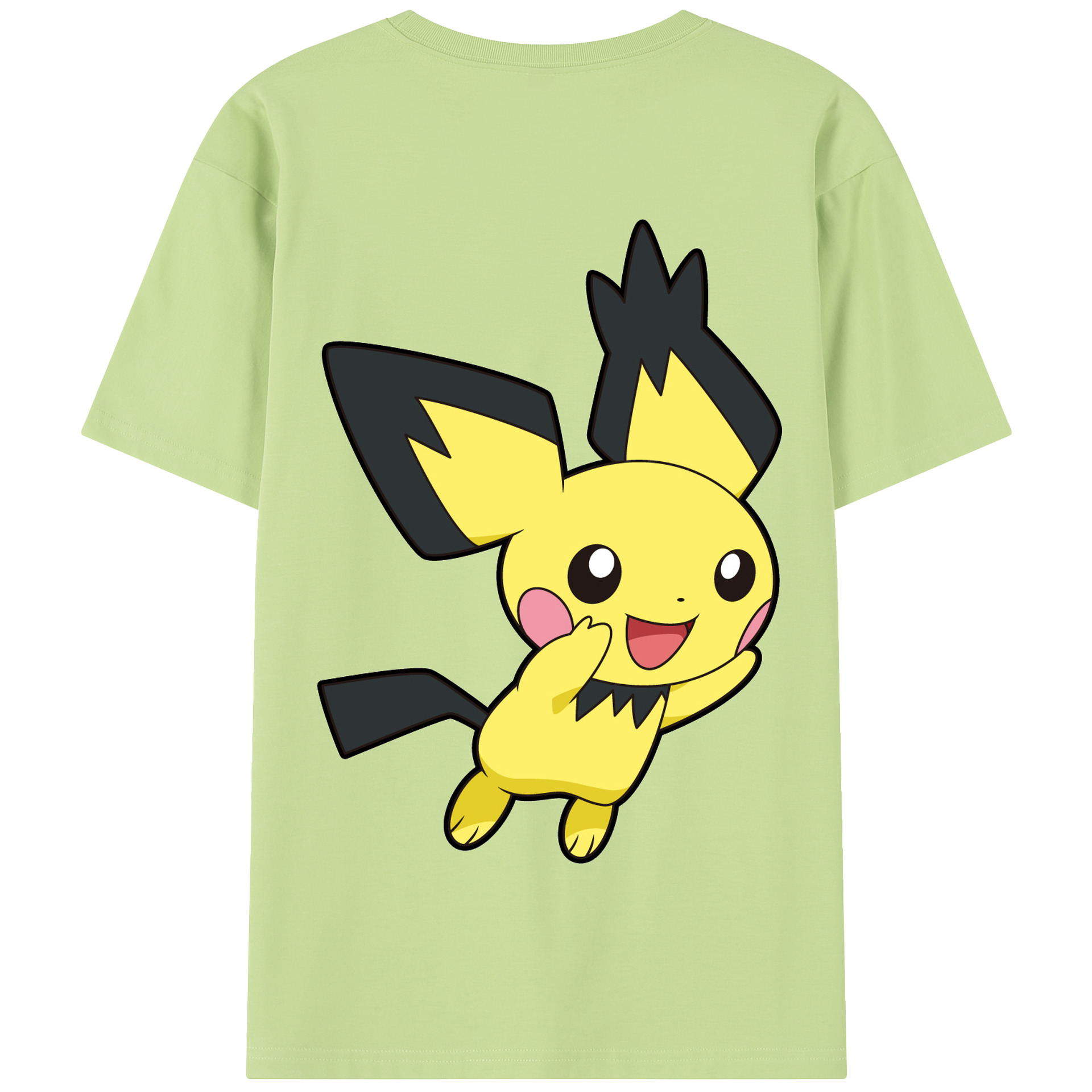 （画像用） ポケットモンスター Pokémon 綿100％半袖Tシャツ（背面プリント）